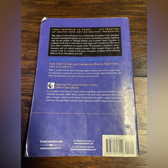 Logic And Contemporary Rhetoric The Use Of Reason In Everyday Life - Picture 2 of 3